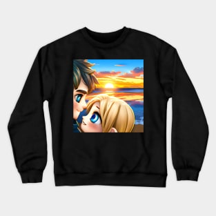 Love on the Beach Crewneck Sweatshirt